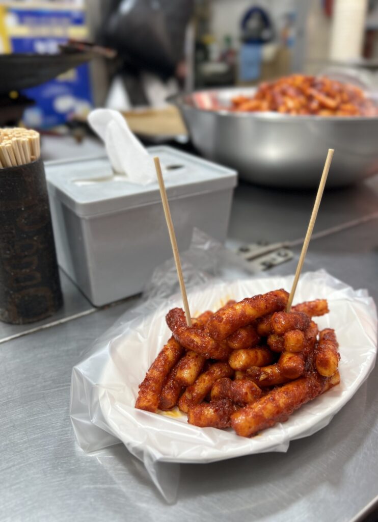Photo of fried Ddukbokki