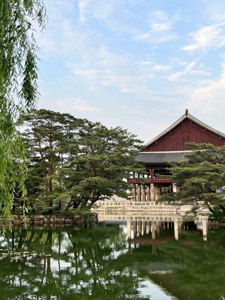 Photo of garden at Gyeongbokgung